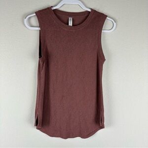 Athleta Dark Pink Breezy Athletic Athleisure Tank Top Size XS Petite